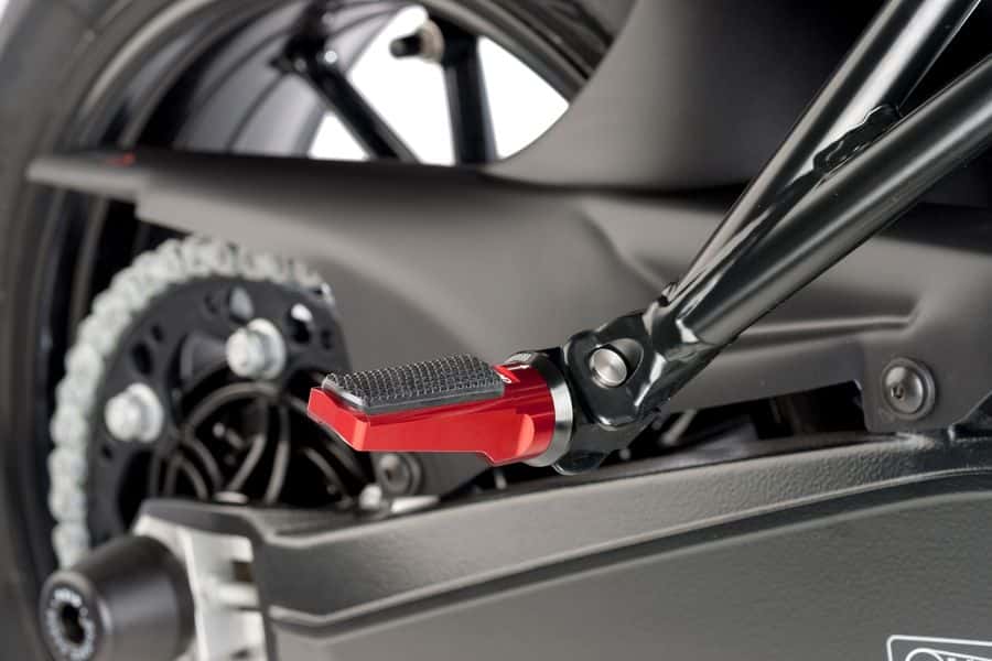 Puig Sport Footpegs | Red -  Shop name