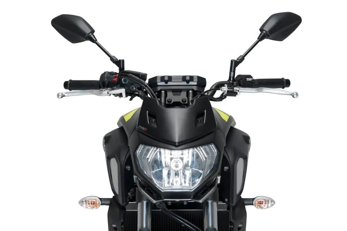 Puig Sport Plus Screen | Matte Black (Opaque) | Yamaha MT-07 2018>2024 -  Shop name