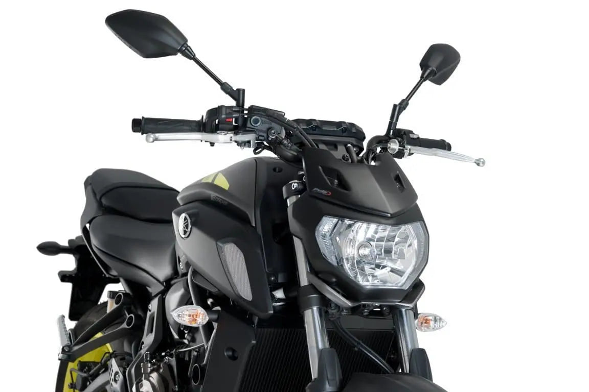 Puig Sport Plus Screen | Matte Black (Opaque) | Yamaha MT-07 2018>2024 -  Shop name