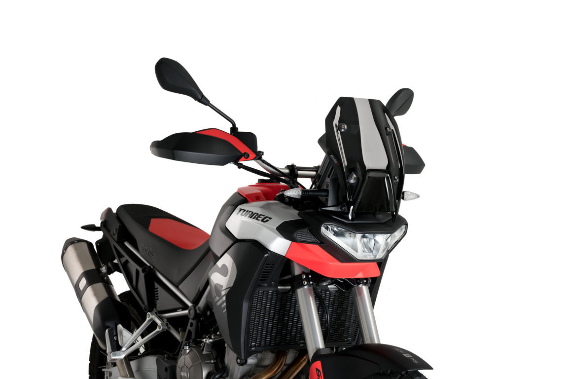 Puig Sport Screen | Black (Opaque) | Aprilia Tuareg 660 2022>Current -  Shop name