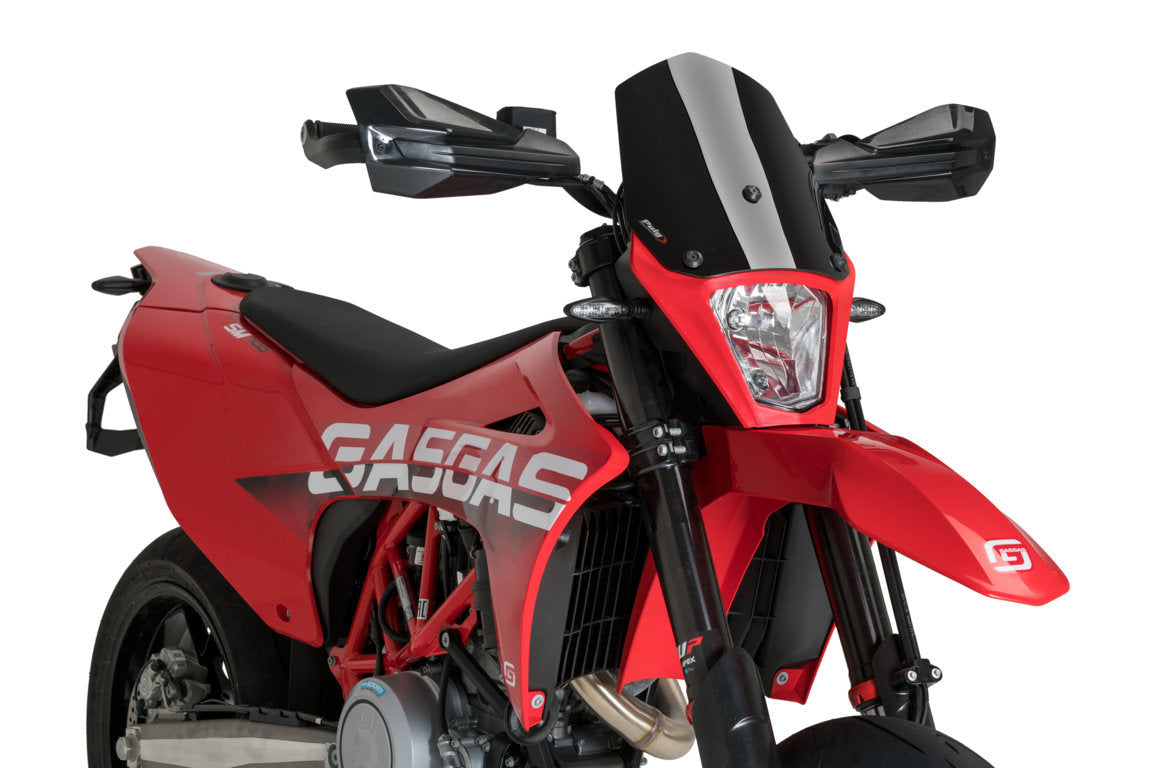 Puig Sport Screen | Black (Opaque) | Gas Gas SM700 2022>Current -  Shop name