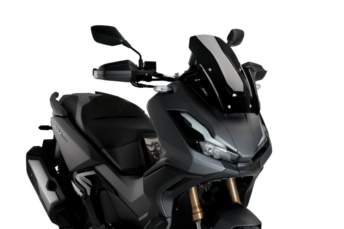 Puig Sport Screen | Black (Opaque) | Honda ADV 350 2022>Current -  Shop name