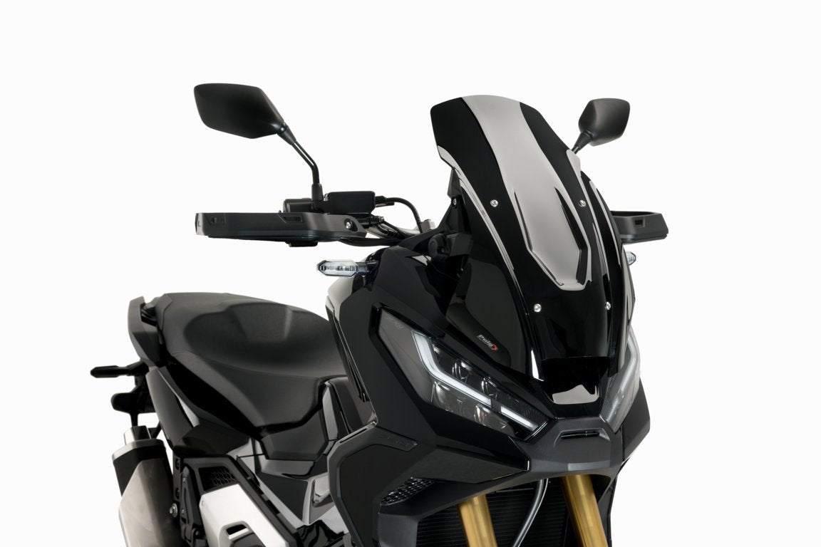 Puig Sport Screen | Black (Opaque) | Honda X-Adv 2021>Current-Screens-Pyramid Motorcycle Accessories