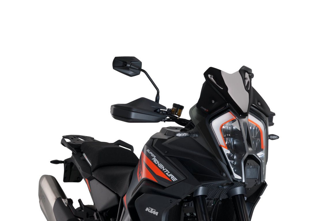 Puig Sport Screen | Black (Opaque) | KTM 1290 Super Adventure R 2021>Current -   Pyramid Motorcycle Accessories