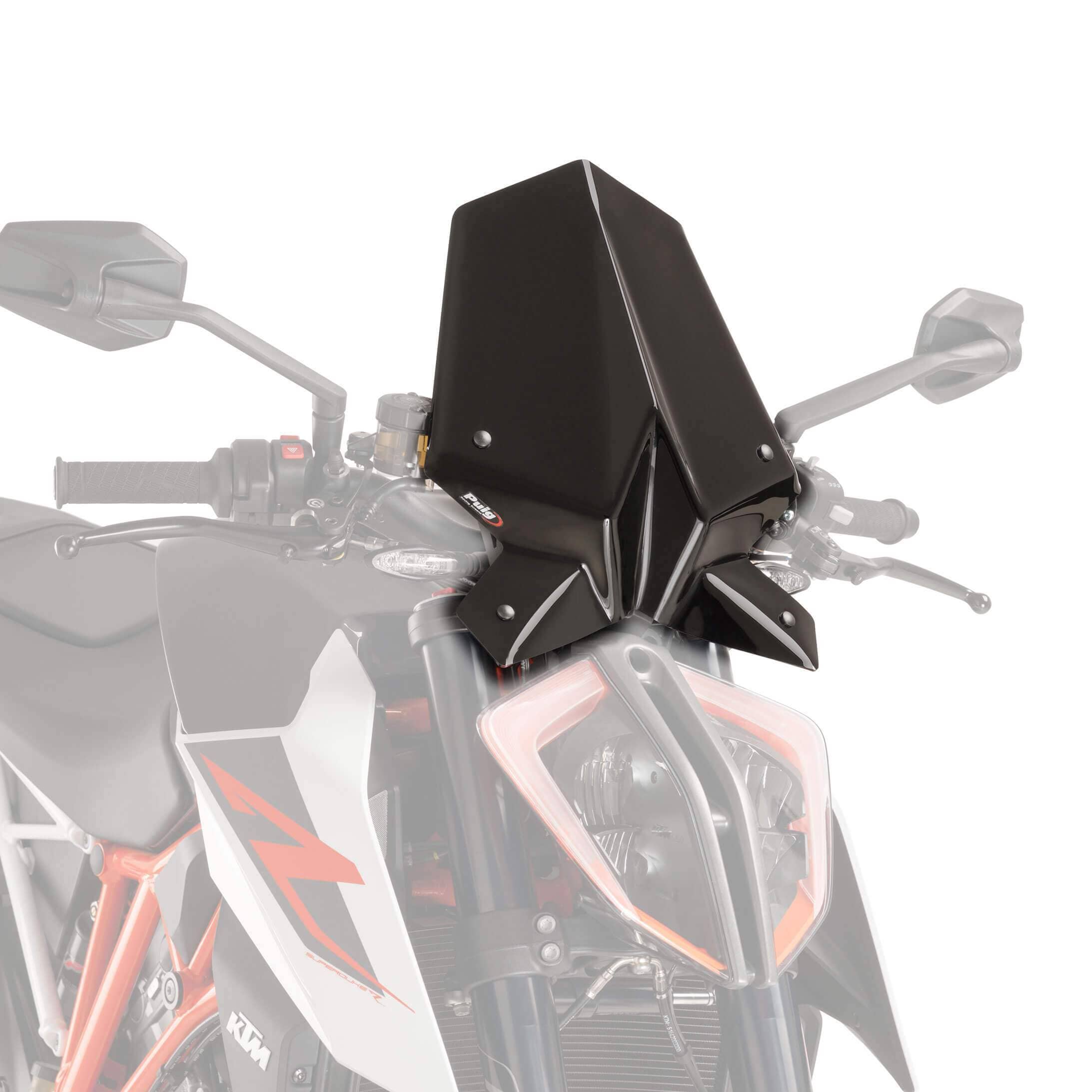 Puig Sport Screen | Black (Opaque) | KTM 1290 Super Duke R 2017>2019 -  Shop name