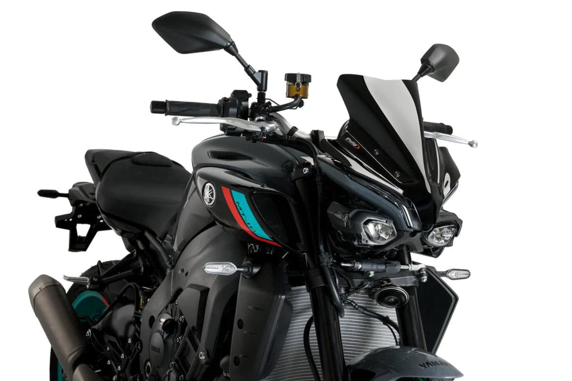 Puig Sport Screen | Black (Opaque) | Yamaha MT-10 SP 2022>Current -  Shop name