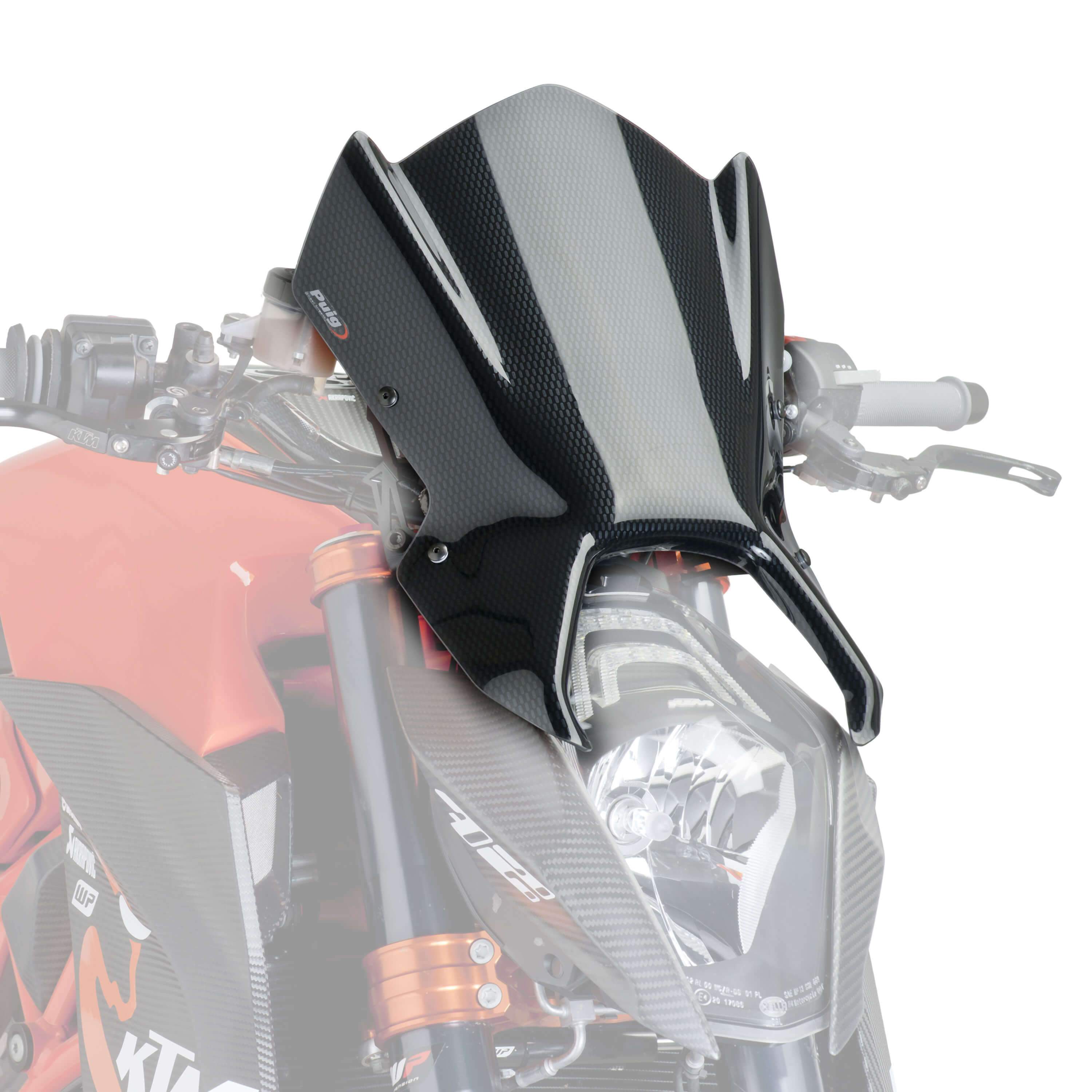Puig Sport Screen | Carbon Look | KTM 1290 Super Duke R 2014>2016 -  Shop name