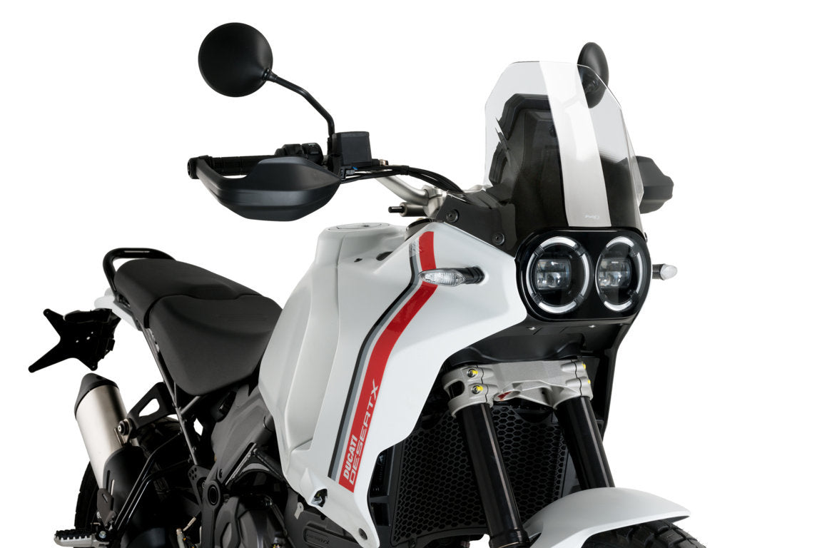 Puig Sport Screen | Clear | Ducati Desert X 2022>Current -  Shop name