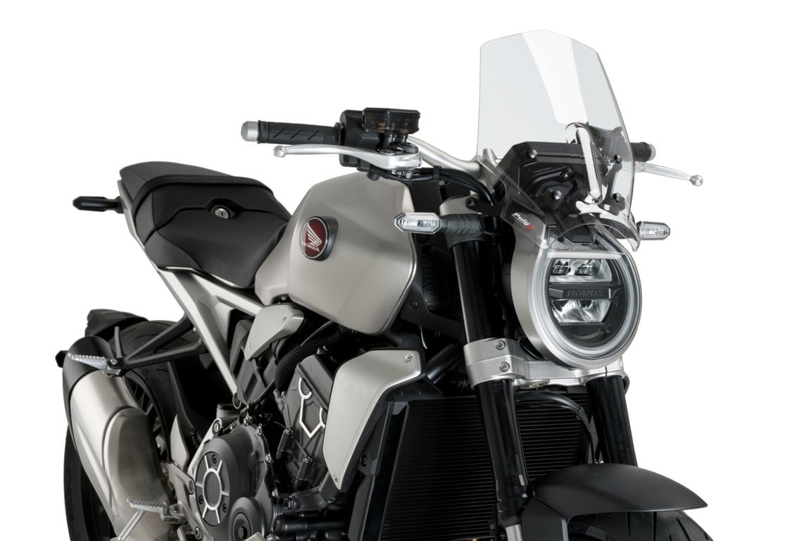 Puig Sport Screen | Clear | Honda CB 1000 R Black Edition 2021>Current -  Shop name