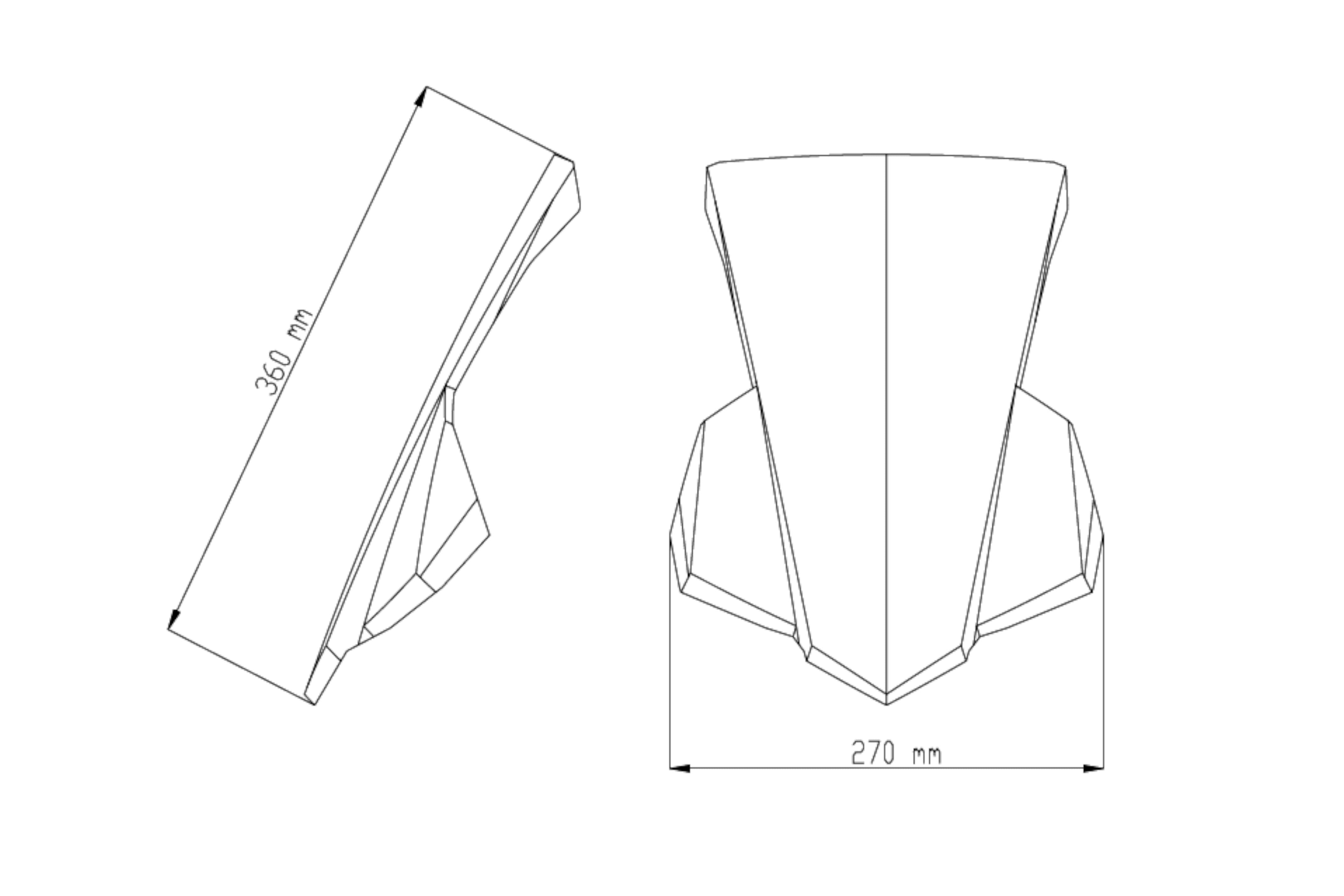 Puig Sport Screen | Clear | Honda CB 650 F 2014>2020 -  Shop name