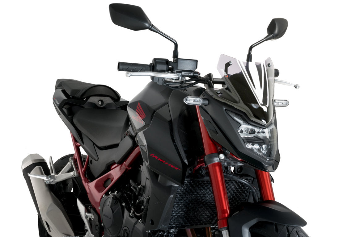 Puig Sport Screen | Clear | Honda CB 750 Hornet 2023>Current-M21479W-Screens-Pyramid Motorcycle Accessories