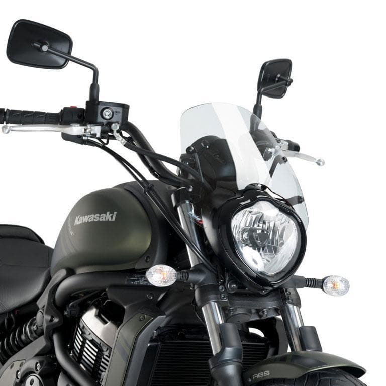 Puig Sport Screen | Clear | Kawasaki Vulcan S 2015>Current-M3175W-Screens-Pyramid Motorcycle Accessories