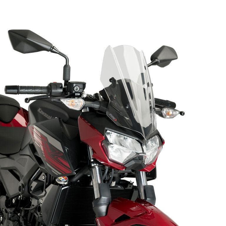 Puig Sport Screen | Clear | Kawasaki Z 400 2019>Current-Screens-Pyramid Motorcycle Accessories