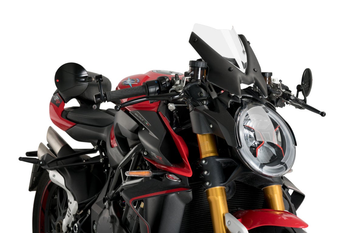 Puig Sport Screen | Clear | MV Agusta Brutale 1000 RR 2020>Current -   Pyramid Motorcycle Accessories