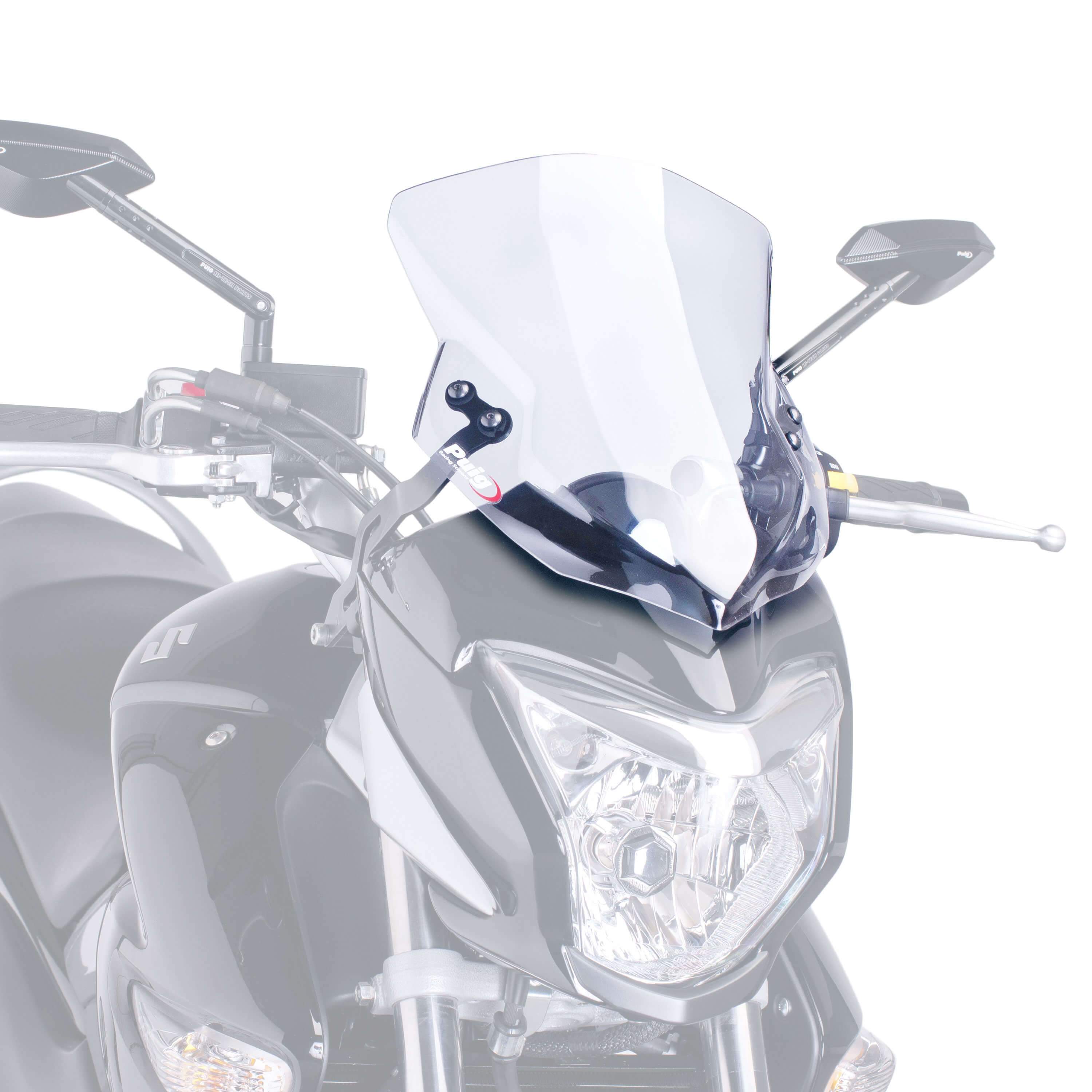 Puig Sport Screen | Clear | Suzuki GW 250 Inazuma 2013>2016 -  Shop name