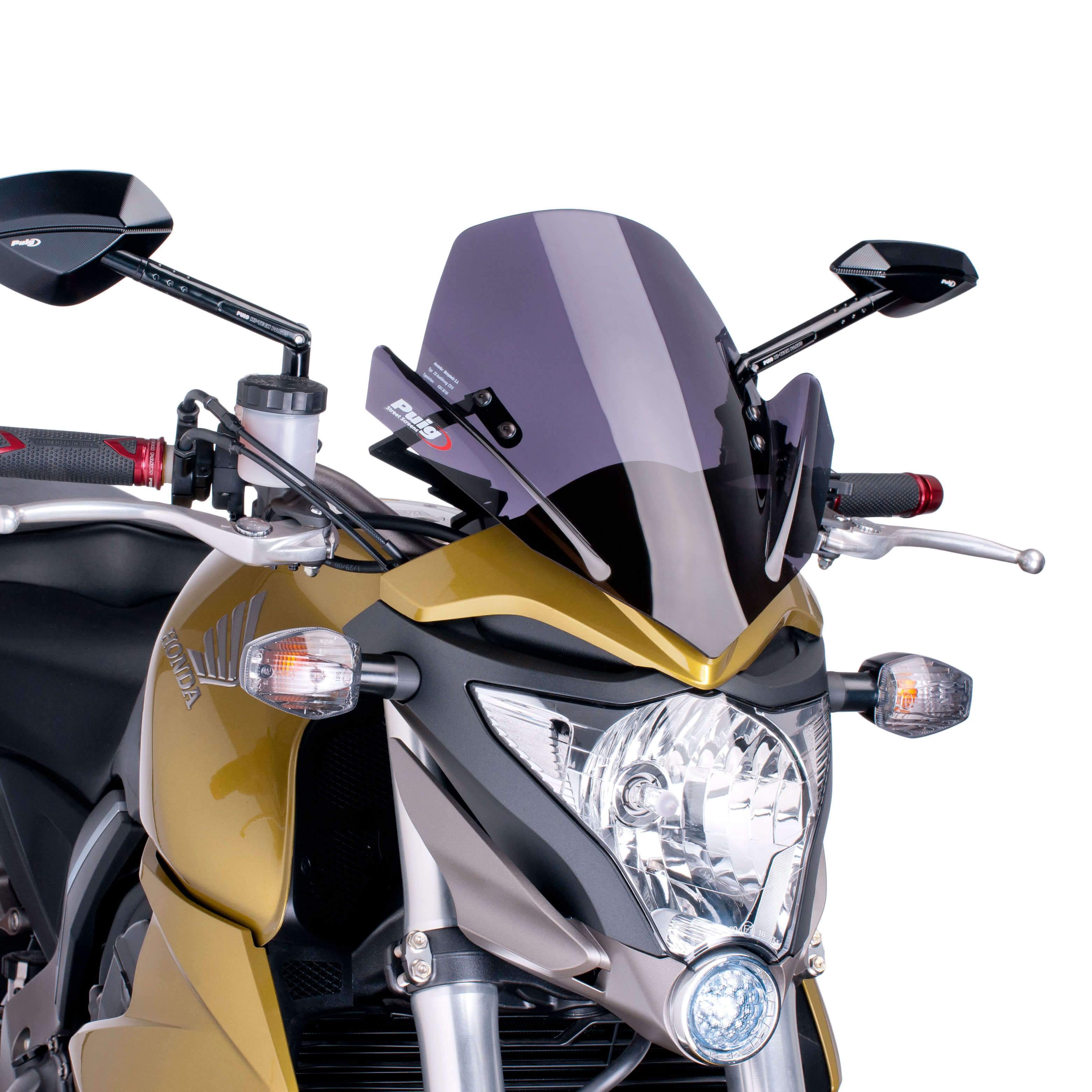 Puig Sport Screen | Dark Smoke | Honda CB 1000 R 2011>2017-Screens-Pyramid Motorcycle Accessories