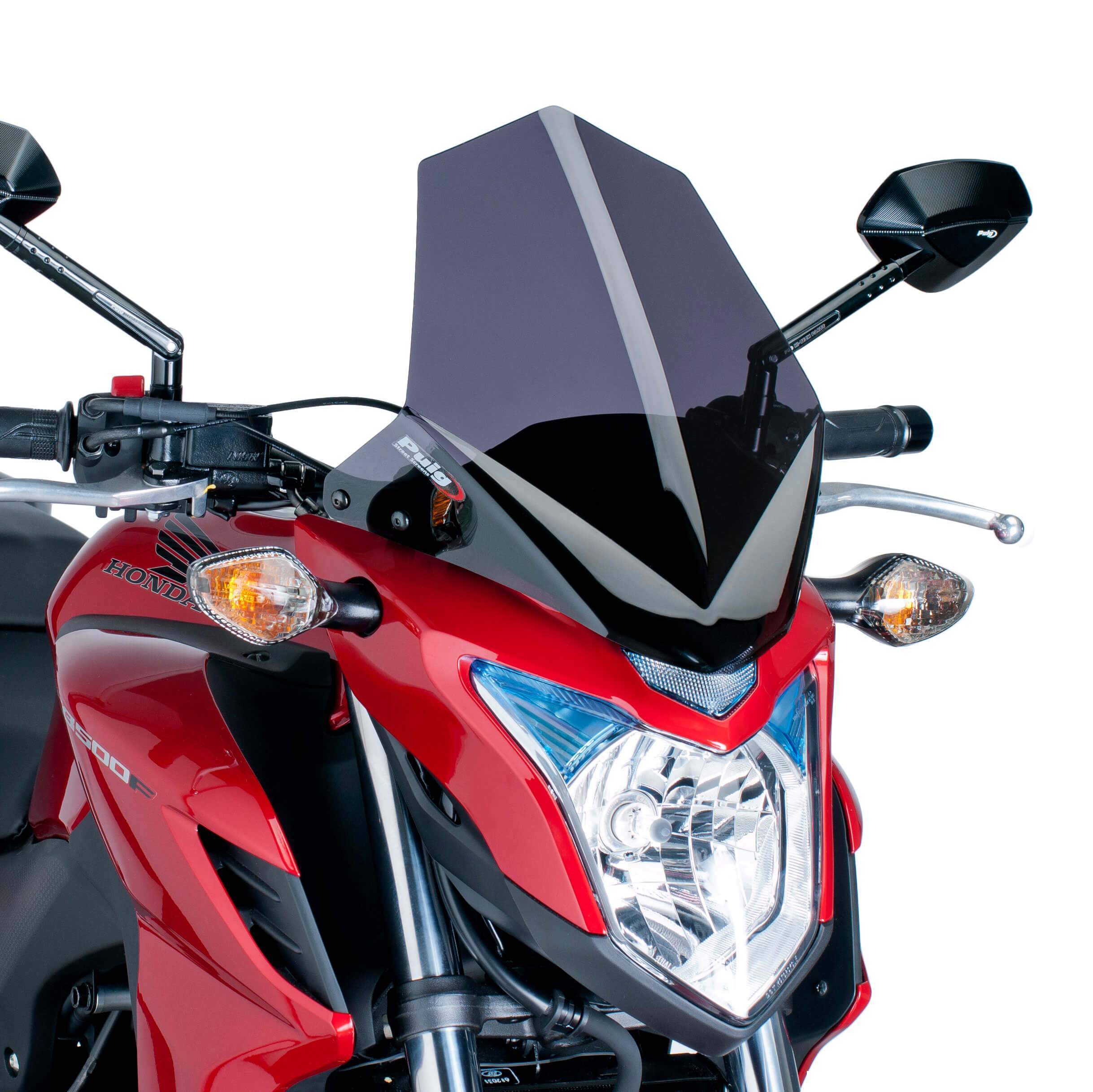 Puig Sport Screen | Dark Smoke | Honda CB 500 F 2013>2015 -  Shop name