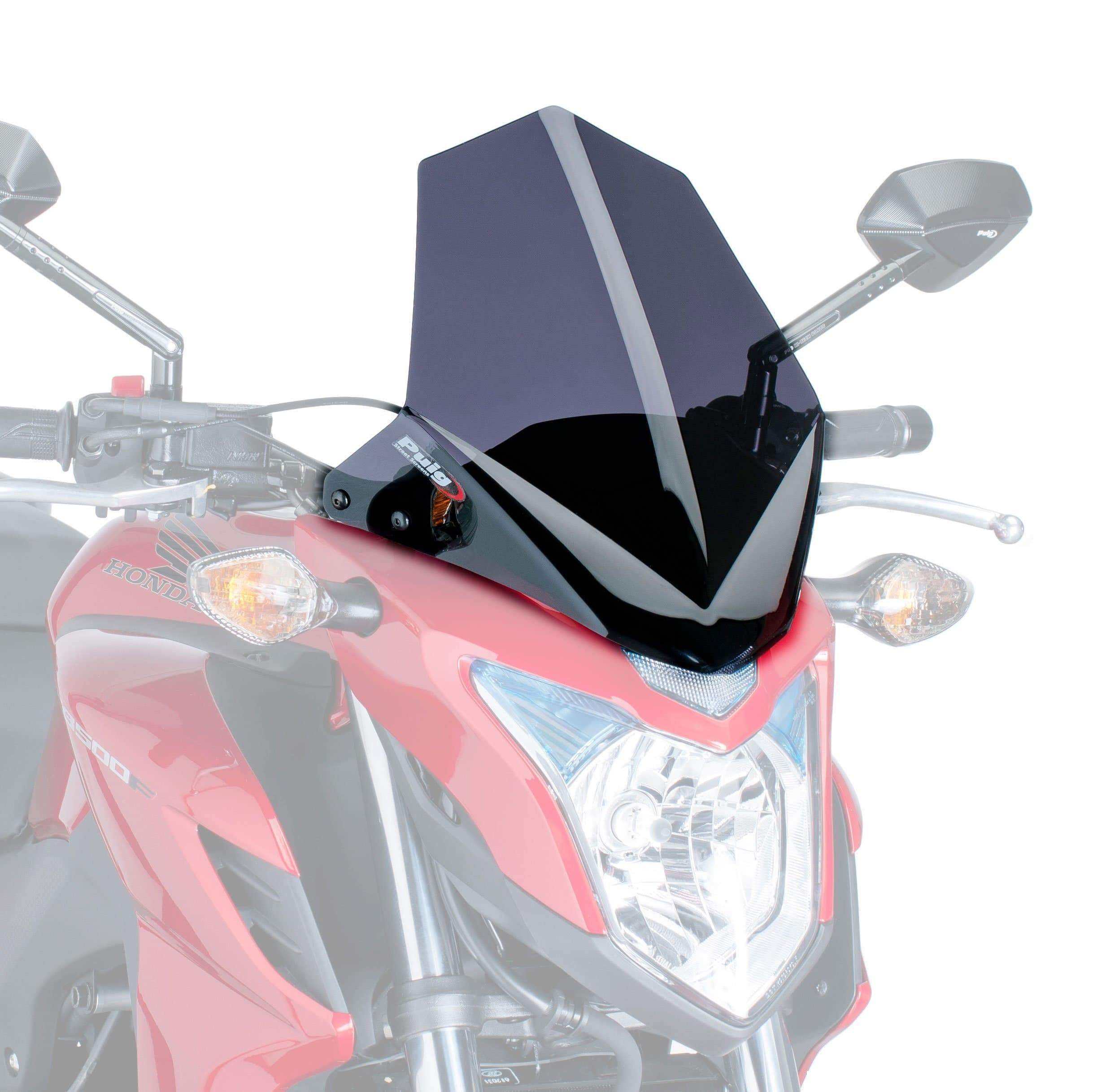 Puig Sport Screen | Dark Smoke | Honda CB 500 F 2013>2015 -  Shop name