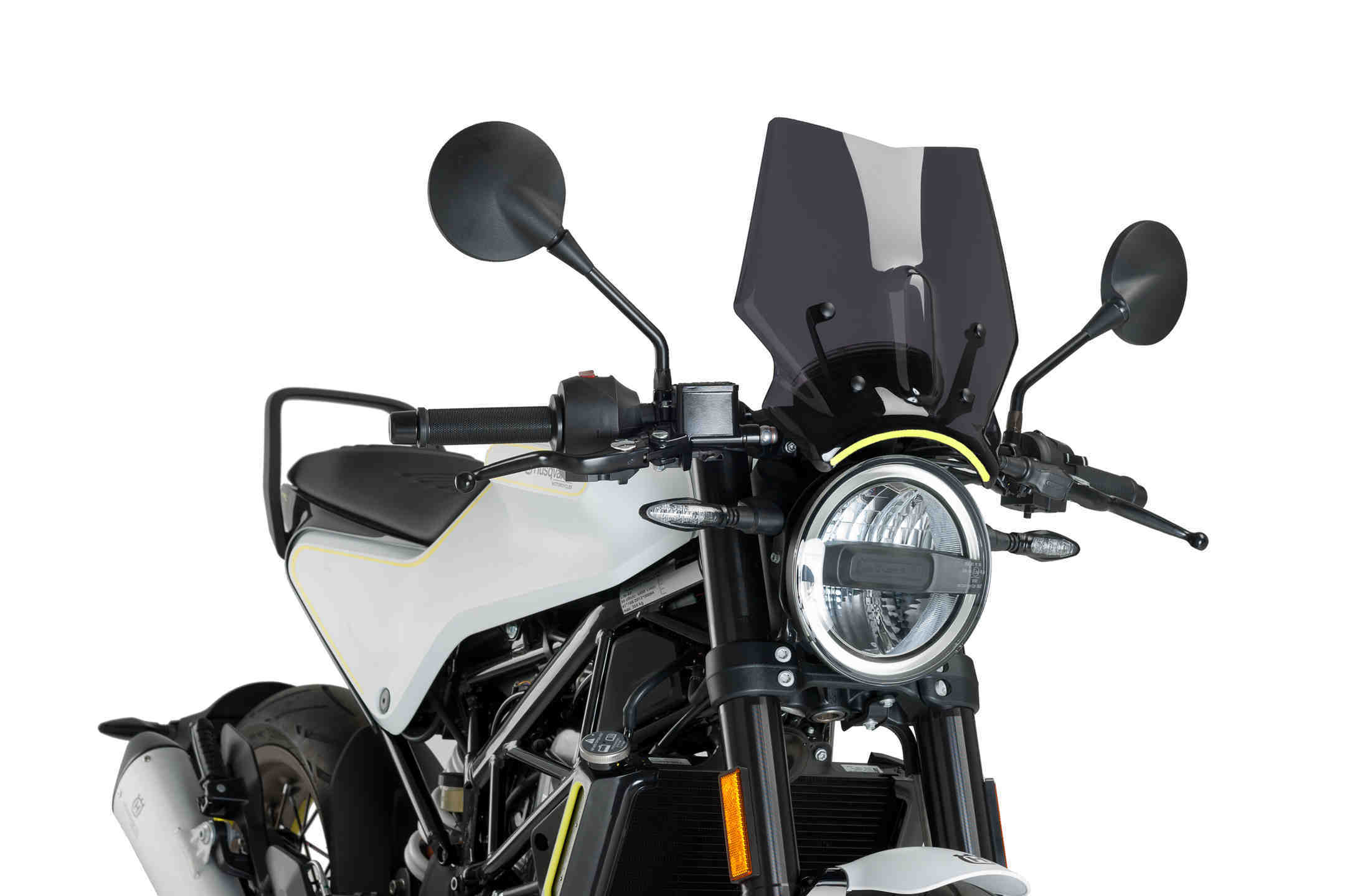 Puig Sport Screen | Dark Smoke | Husqvarna Svartpilen 401 2017>Current-Screens-Pyramid Motorcycle Accessories