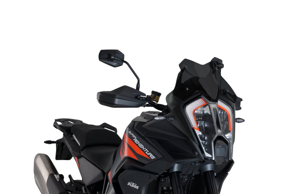 Puig Sport Screen | Dark Smoke | KTM 1290 Super Adventure S 2021>Current-M20401F-Screens-Pyramid Motorcycle Accessories