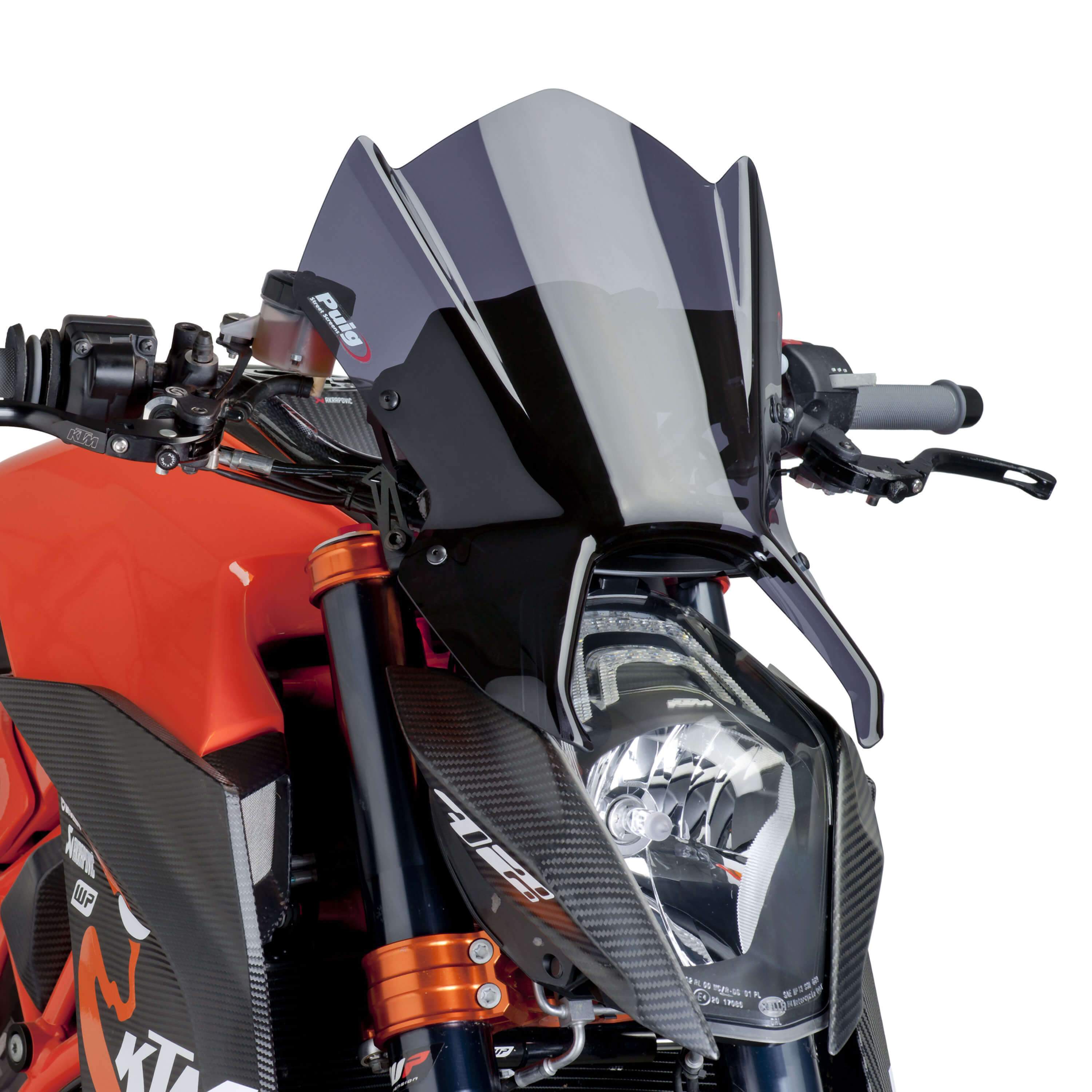 Puig Sport Screen | Dark Smoke | KTM 1290 Super Duke R 2014>2016 -  Shop name