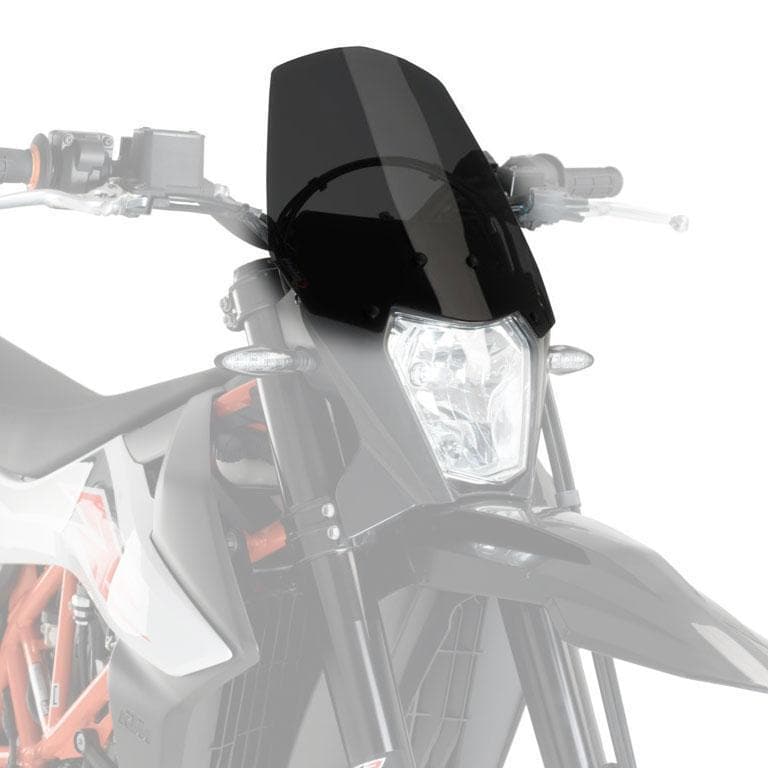 Puig Sport Screen | Dark Smoke | KTM 690 Enduro R 2019>Current-Screens-Pyramid Motorcycle Accessories