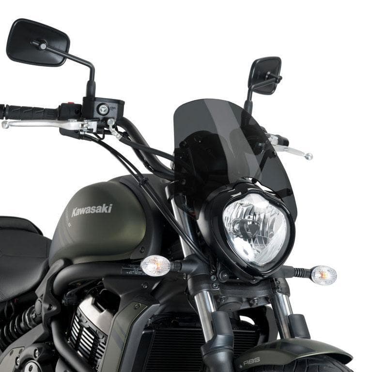 Puig Sport Screen | Dark Smoke | Kawasaki Vulcan S 2015>Current-Screens-Pyramid Motorcycle Accessories