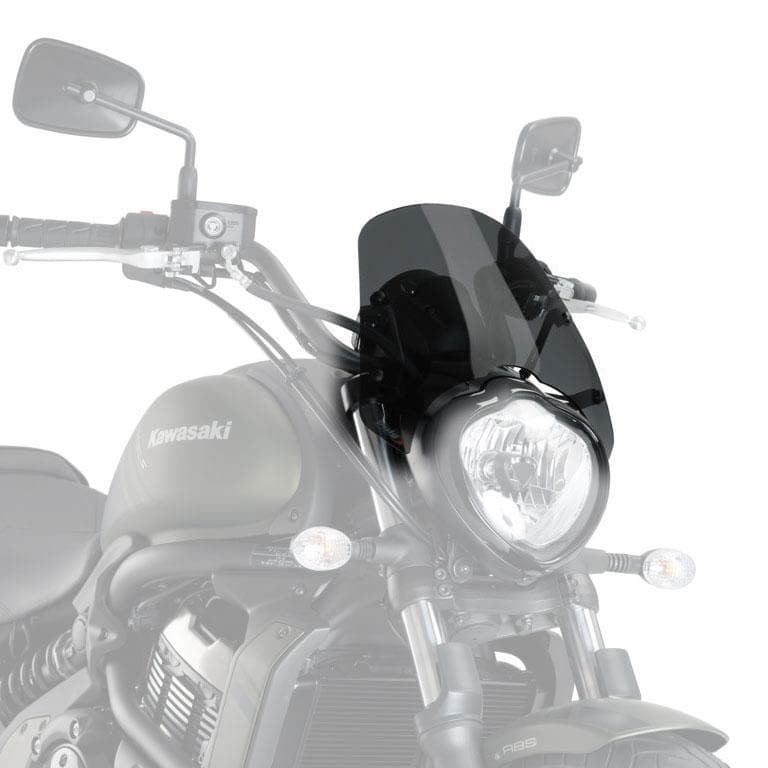 Puig Sport Screen | Dark Smoke | Kawasaki Vulcan S 2015>Current-Screens-Pyramid Motorcycle Accessories