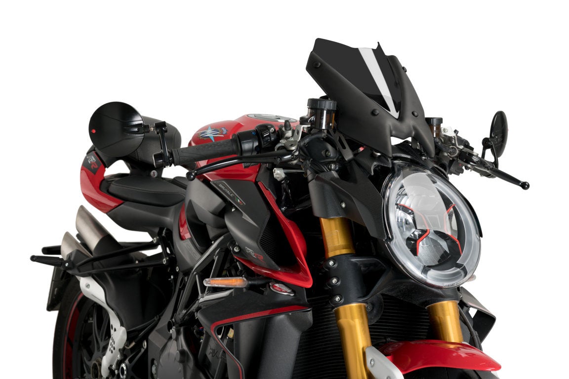 Puig Sport Screen | Dark Smoke | MV Agusta Brutale 1000 RR 2020>Current -   Pyramid Motorcycle Accessories