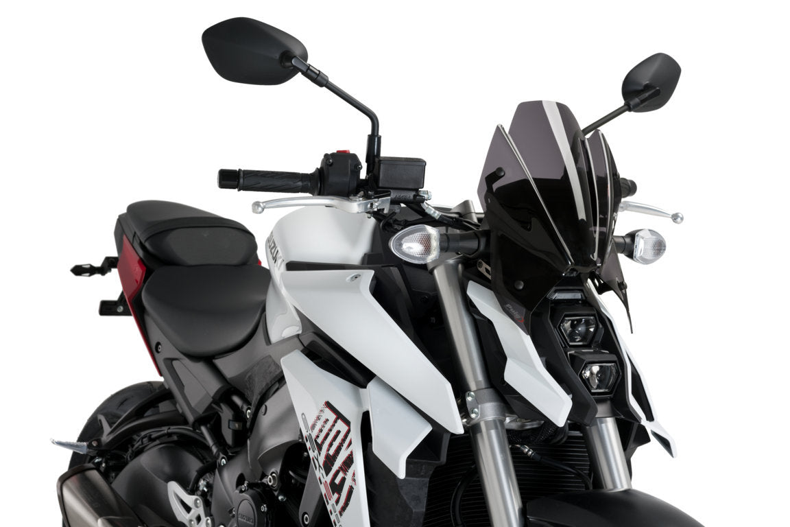 Puig Sport Screen | Dark Smoke | Suzuki GSX-S 1000 2021>Current-M20833F-Screens-Pyramid Motorcycle Accessories