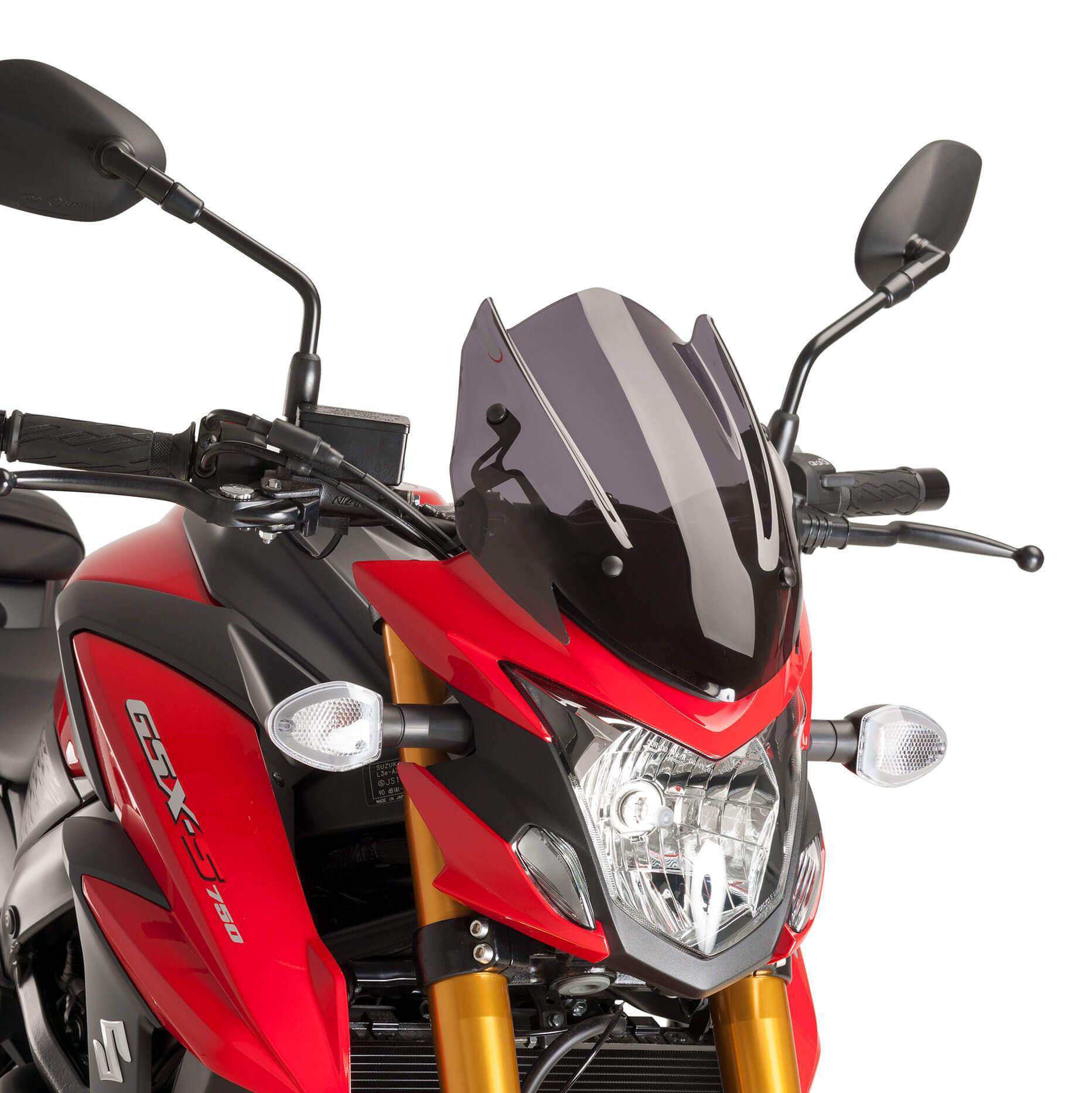 Puig Sport Screen | Dark Smoke | Suzuki GSX-S 750 2017>2021 -  Shop name