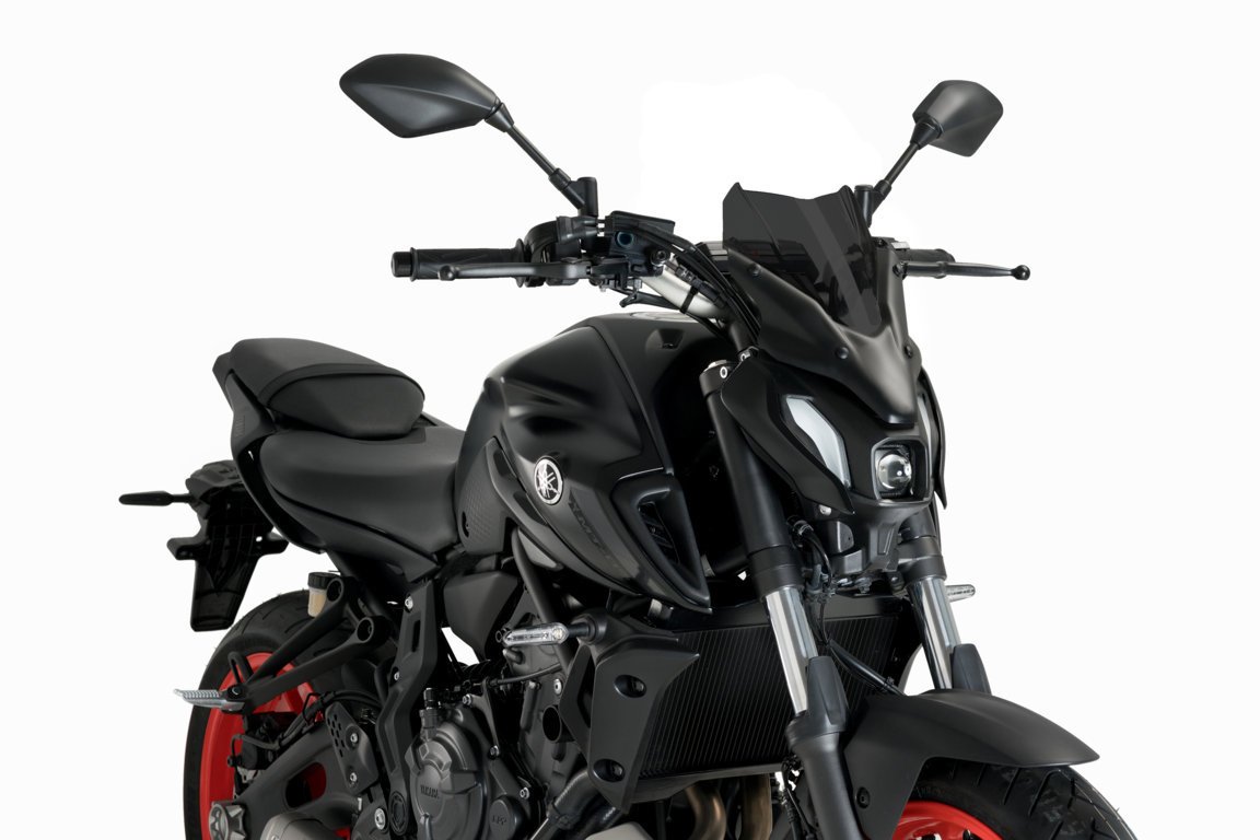 Puig Sport Screen | Dark Smoke | Yamaha MT-07 2021>2024 -  Shop name
