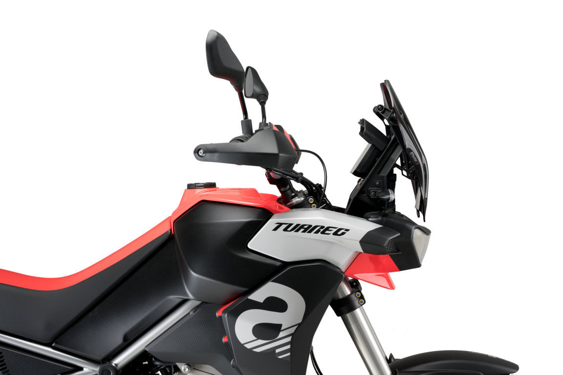 Porta Targa Puig Per Aprilia RS 660 E Tuono 660 2021 - Nero, Regolabile, Con Luce E Riflettore - Foto 7
