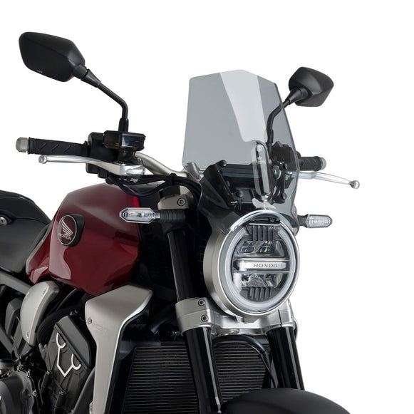 Puig Sport Screen | Light Smoke | Honda CB 1000 R 2018>2020 -   Pyramid Motorcycle Accessories