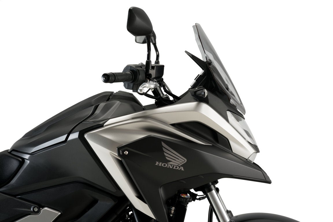 Puig Sport Screen | Light Smoke | Honda NC 750 X 2021>2024 -   Pyramid Motorcycle Accessories