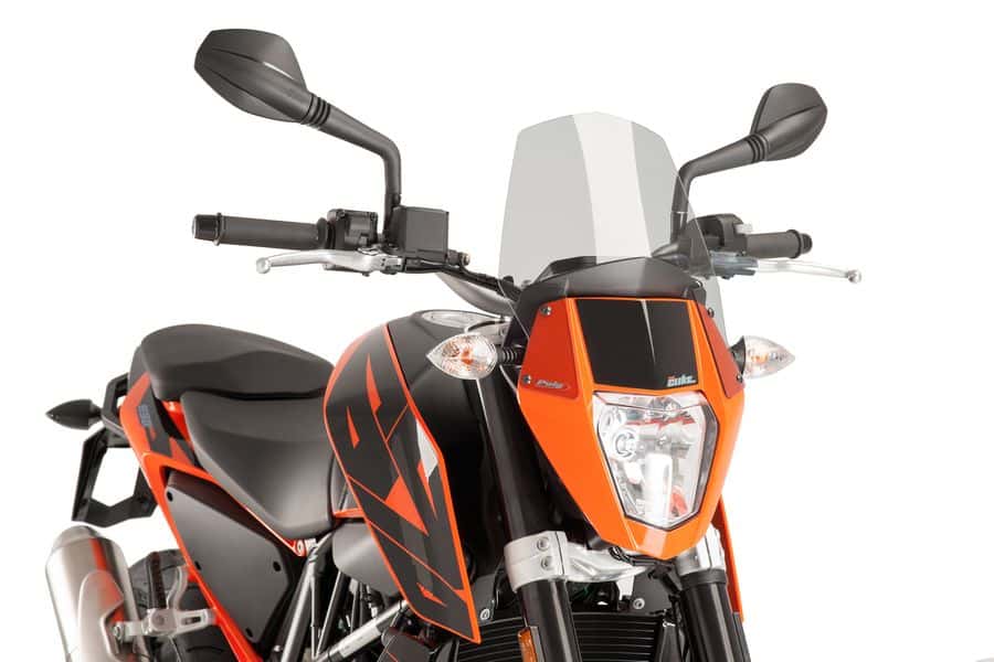 Puig Sport Screen | Light Smoke | KTM 690 Duke R 2012>2017 -  Shop name