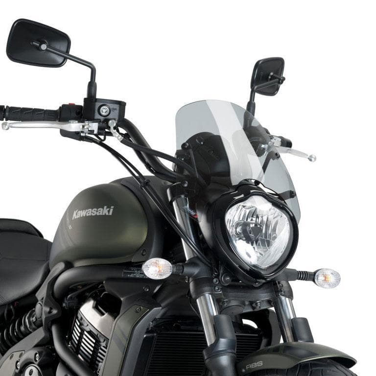 Puig Sport Screen | Light Smoke | Kawasaki Vulcan S Cafe 2015>Current-Screens-Pyramid Motorcycle Accessories