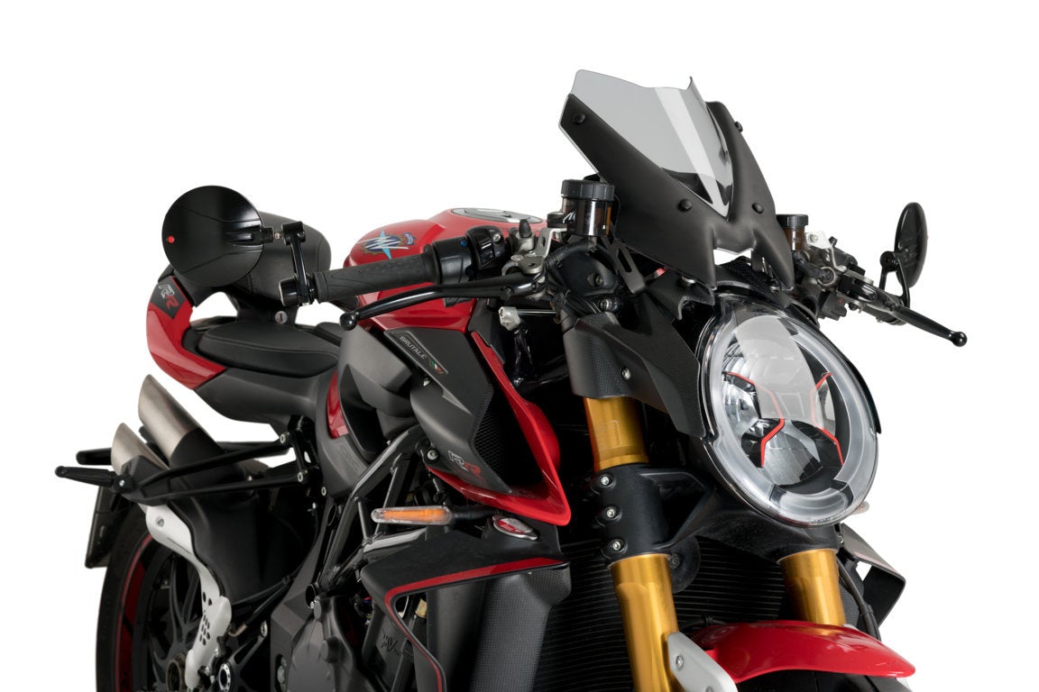 Puig Sport Screen | Light Smoke | MV Agusta Brutale 1000 RR 2020>Current -   Pyramid Motorcycle Accessories