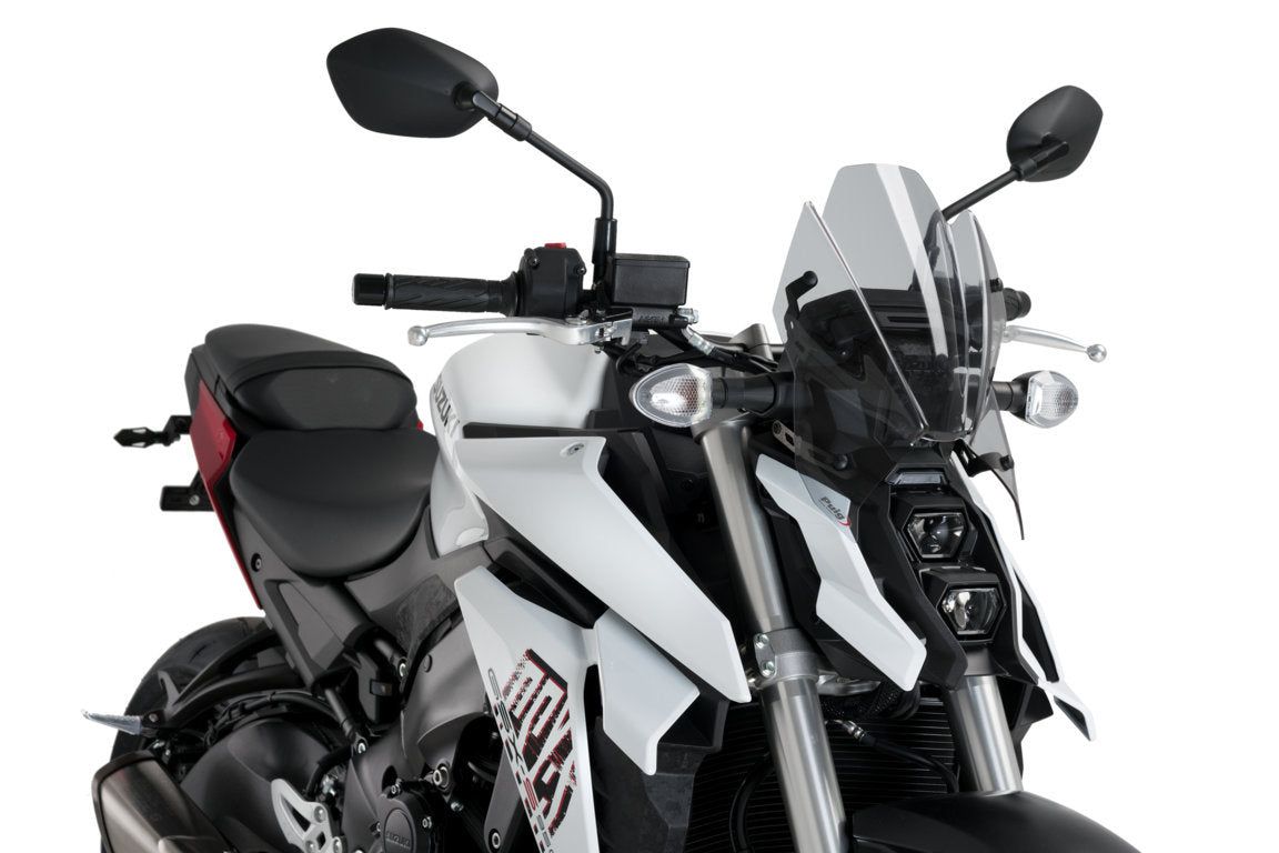 Puig Sport Screen | Light Smoke | Suzuki GSX-S 1000 2021>Current-Screens-Pyramid Motorcycle Accessories