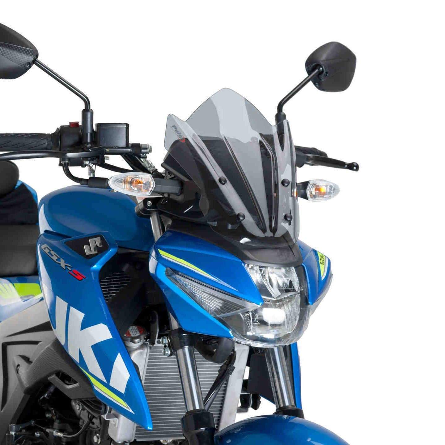 Puig Sport Screen | Light Smoke | Suzuki GSX-S 125 2017>Current -  Shop name