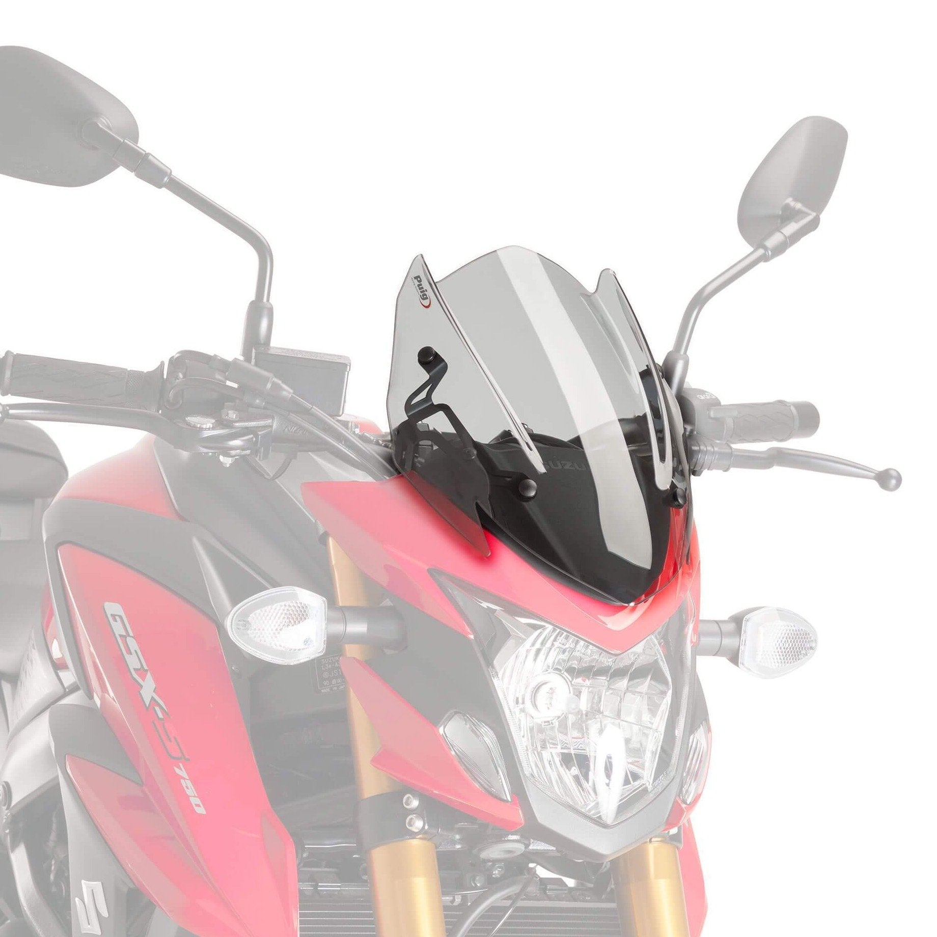Puig Sport Screen | Light Smoke | Suzuki GSX-S 750 2017>2021 -  Shop name