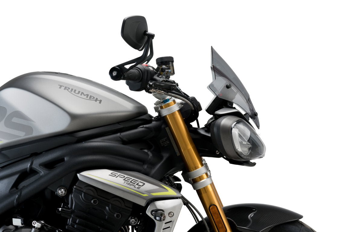 Puig Sport Screen | Light Smoke | Triumph Speed Triple 1200 RS 2021>2024 -   Pyramid Motorcycle Accessories