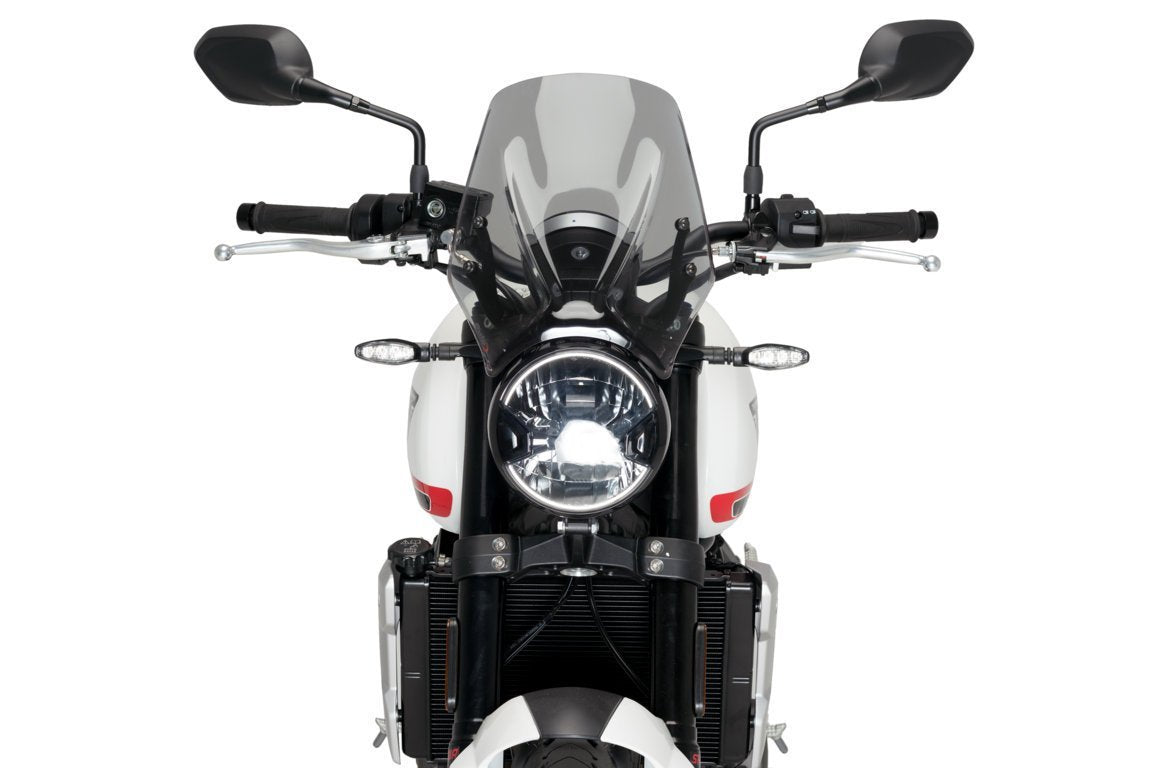 Puig Sport Screen | Light Smoke | Triumph Trident 660 2021>Current-M20638H-Screens-Pyramid Motorcycle Accessories
