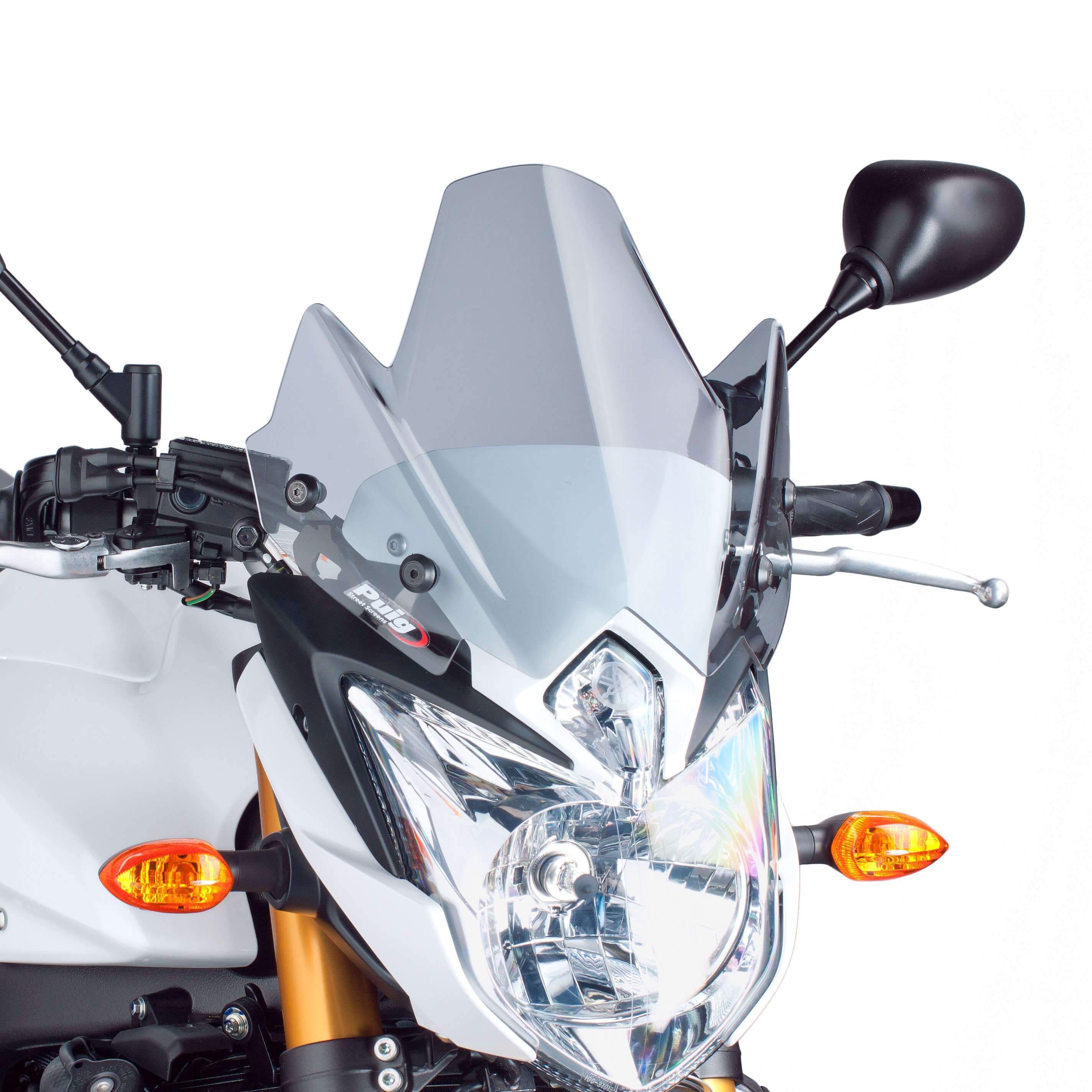 Puig Sport Screen | Light Smoke | Yamaha FZ8 2010>2015-M5872H-Screens-Pyramid Motorcycle Accessories