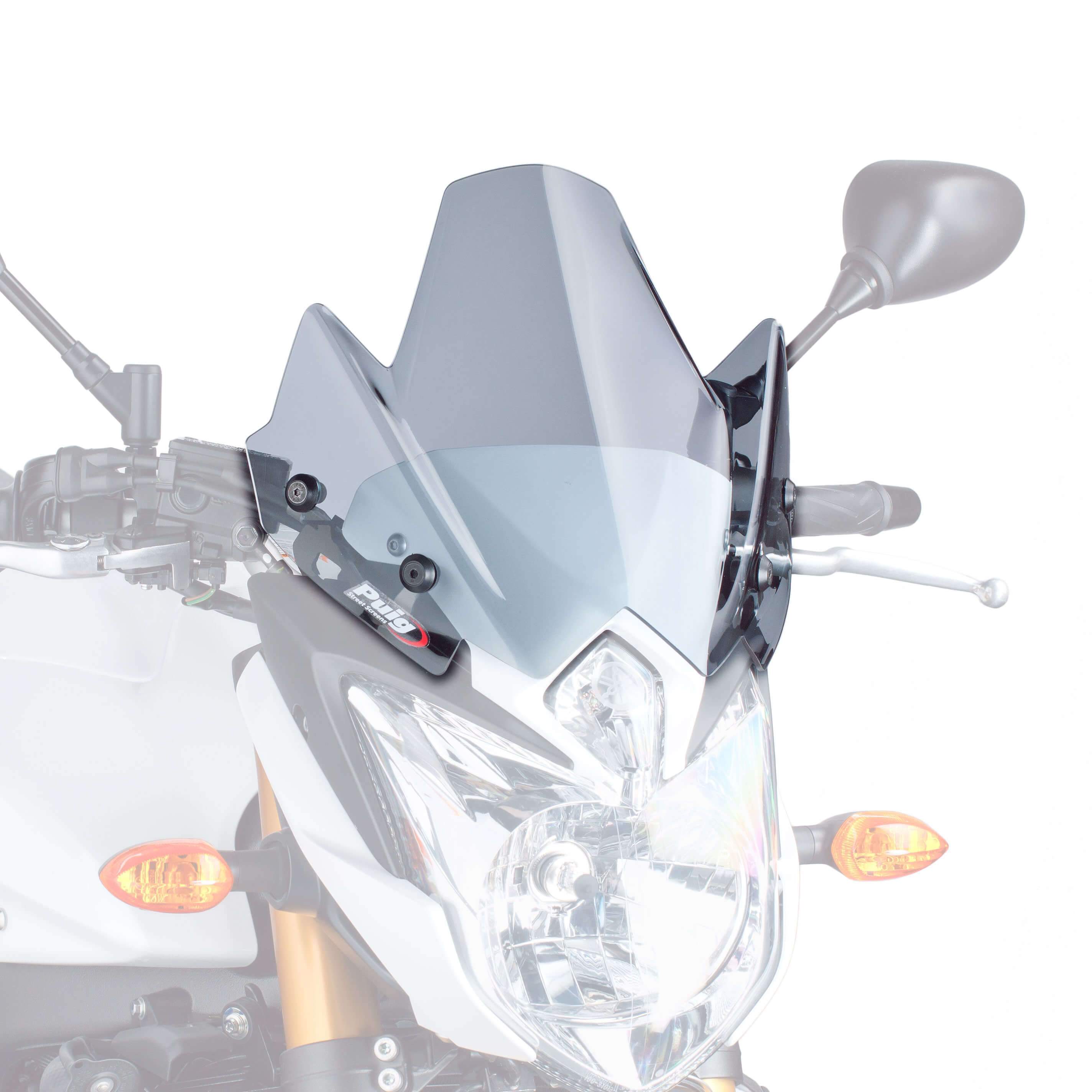 Puig Sport Screen | Light Smoke | Yamaha FZ8 2010>2015-M5872H-Screens-Pyramid Motorcycle Accessories