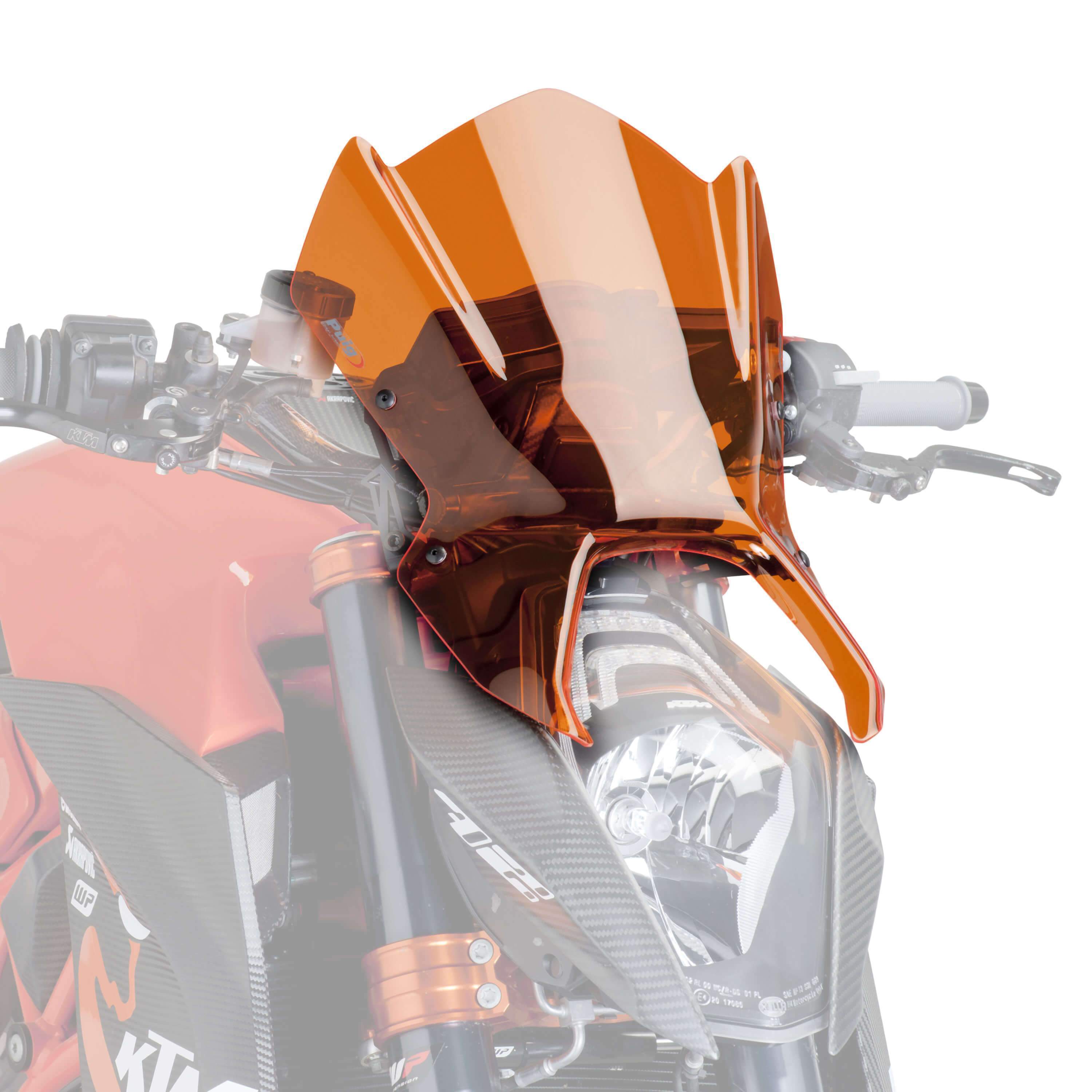 Puig Sport Screen | Orange | KTM 1290 Super Duke R 2014>2016 -  Shop name
