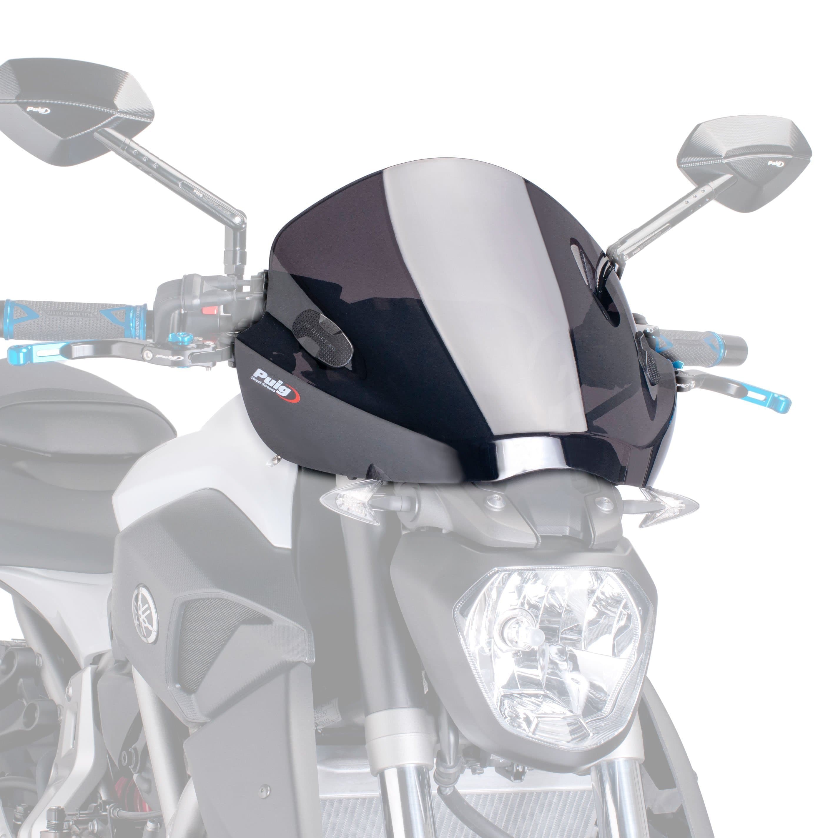 Puig Stream Screen | Dark Smoke | Yamaha MT-07 2014>Current -  Shop name