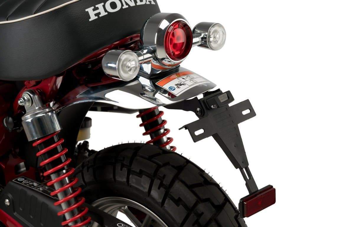 Puig Tail Tidy | Black | Honda Monkey 125 2018>Current-M20550N-Tail Tidies-Pyramid Motorcycle Accessories