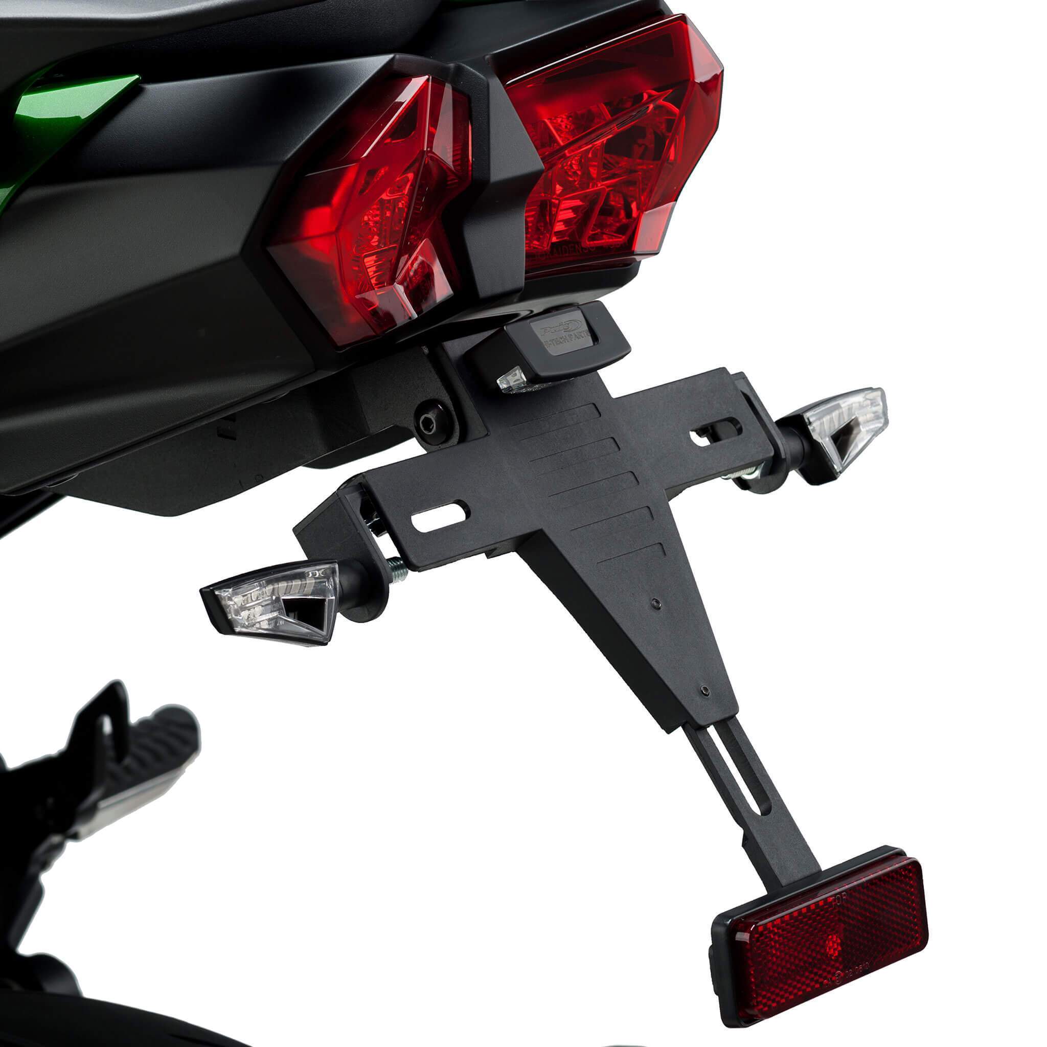 Puig Tail Tidy | Black | Kawasaki Ninja H2 SX 2018>Current-M9707N-Tail Tidies-Pyramid Motorcycle Accessories