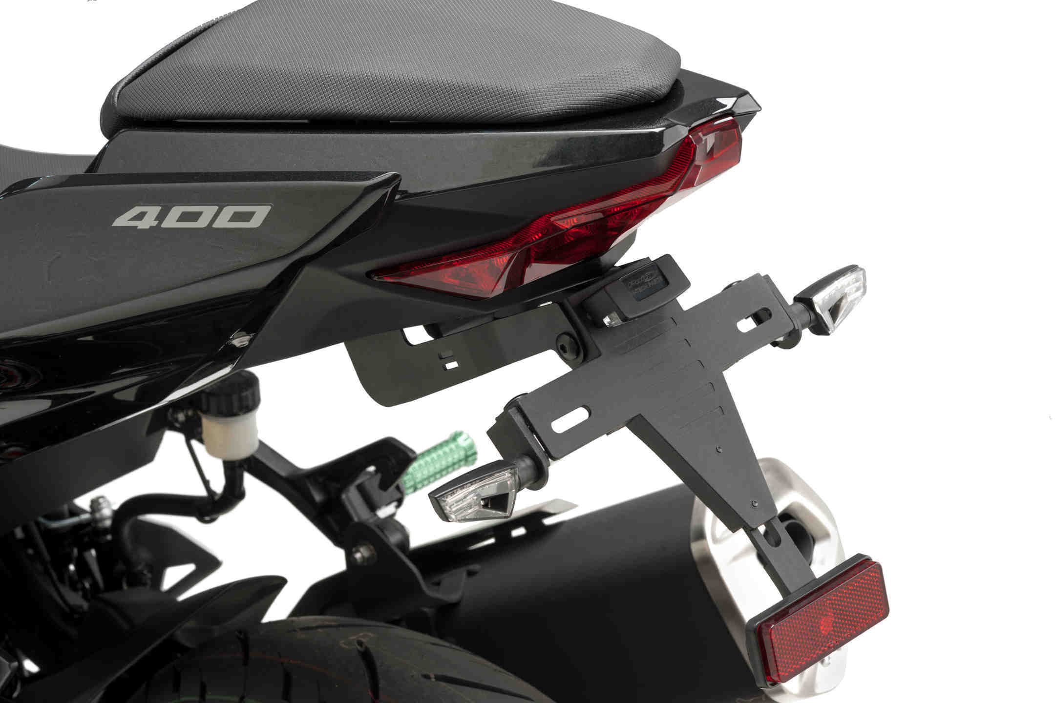 Puig Tail Tidy | Matte Black | Kawasaki Z 400 2019>Current-M9629N-Tail Tidies-Pyramid Motorcycle Accessories